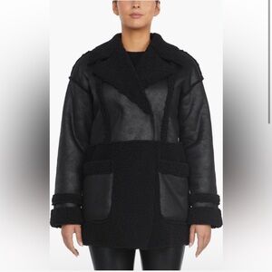 Badgley Mischka Black Leather Jacket